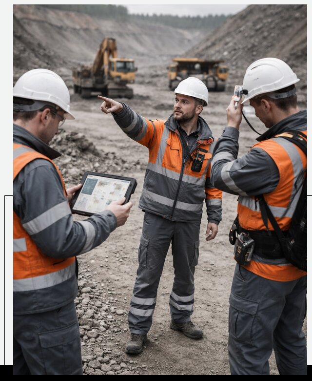 Система контроля персонала для горнодобывающей отрасли в Крымске